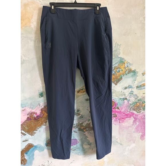 On Cloud Run On Clouds lightweight women's joggers pants medium navy - Picture 4 of 8